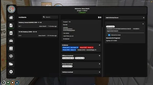 Enhance roleplay with our ESX MDT script for police and lawyers in Fivem. Explore our unique Fivem ESX scripts and shop now!