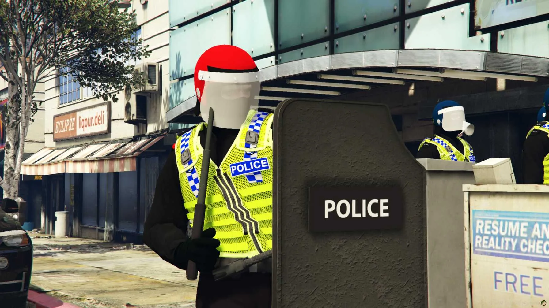 Enhance roleplay with our ESX fivem police shield script for FiveM. Get realistic shields in our Fivem shop, perfect for immersive police encounters.