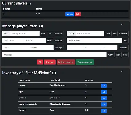 Fivem server with the BEST admin menu fivem esx tools and scripts! From easy admin features to top-notch menus, elevate your gaming experience