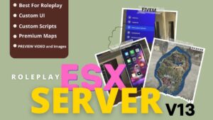 Explore limitless gaming possibilities with our premium FiveM ESX server for sale. Elevate your role-playing experience today!