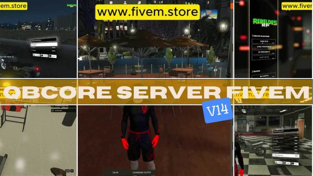 Qbcore server files advance fivem experience with qbus fivem store