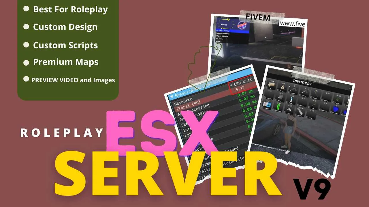 fivem esx server