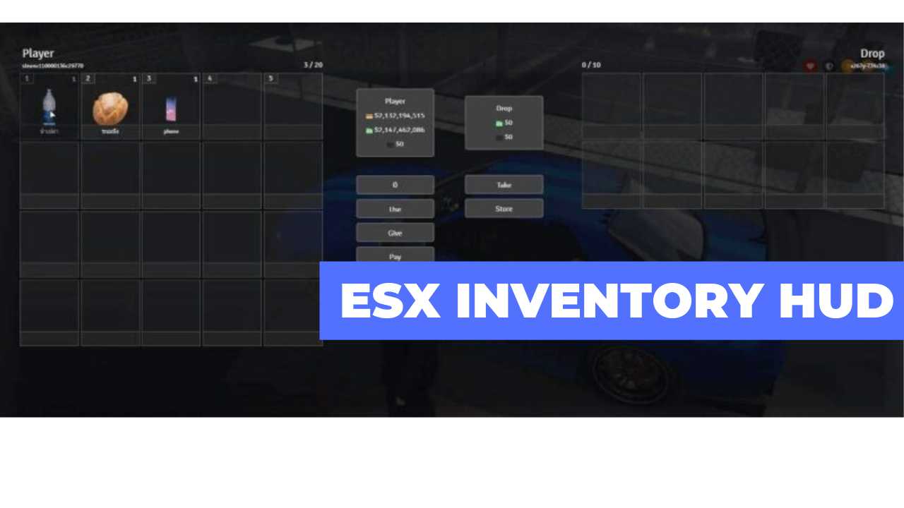Esx Inventory Hud Fivem Store