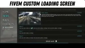 fivem custom loading screen