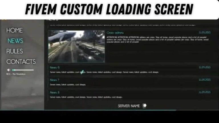 Fivem Custom Loading Screen Fivem Store Fivem Custom Loading Screen Fivem Store