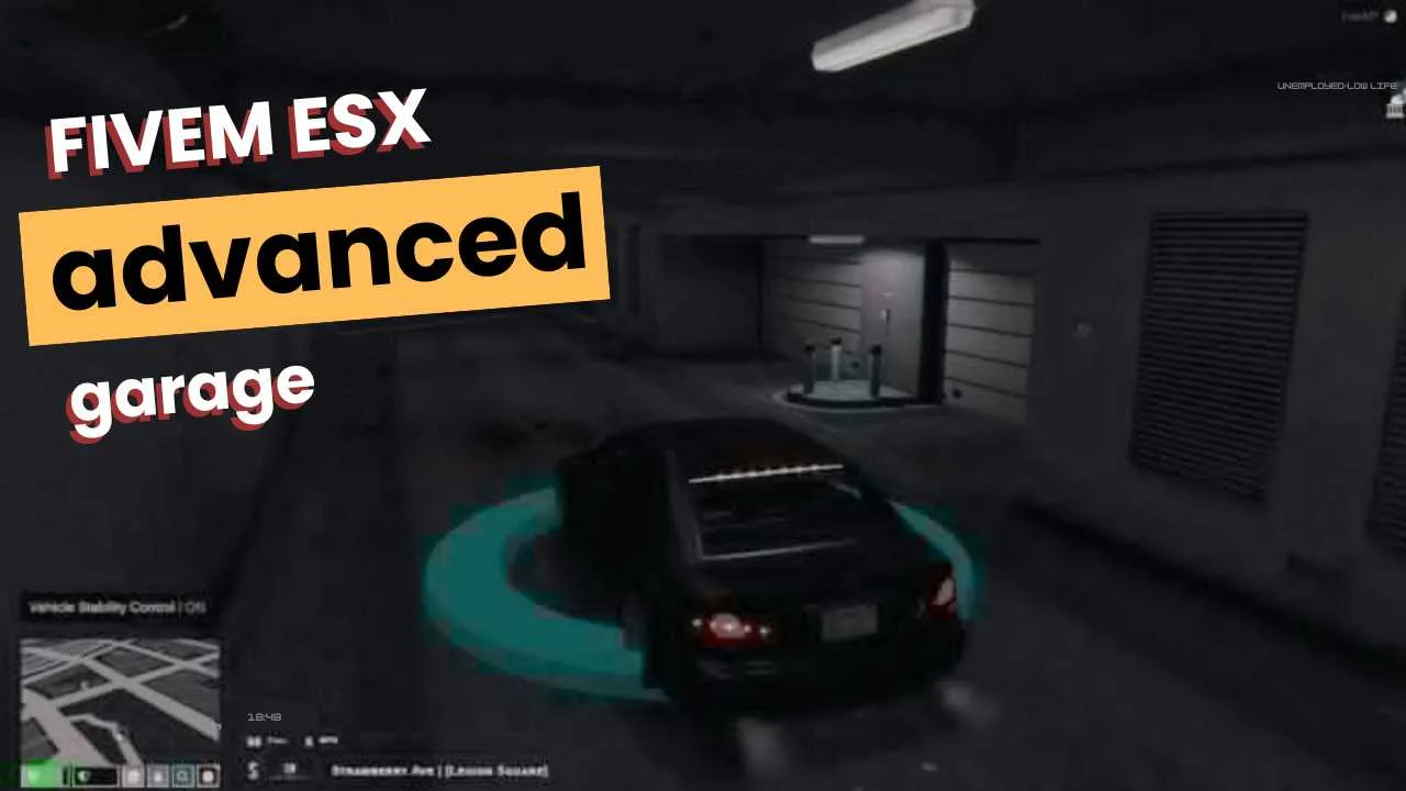 fivem esx advanced garage