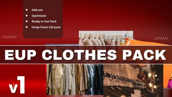 With the help of this thorough guide, learn about the diversity and realism of the fivem eup clothing pack With the EUP Clothing