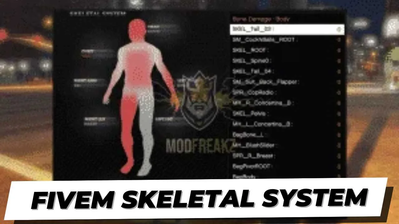 Discover the amazing world of the fivem skeletal system and how it helps virtual characters by giving them support, structure, and safety.