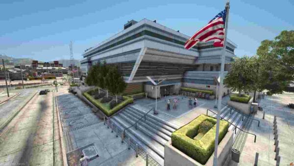 Dive into the world of law enforcement with Fivem Police Station MLO. Explore the virtual precinct, experience the adrenaline of high-speed chases,