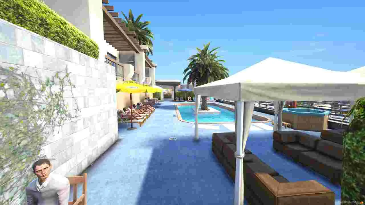 Experience unparalleled luxury and relaxation at Fivem Swimming Pool MLO. Discover the epitome of elegance and comfort in every stroke.