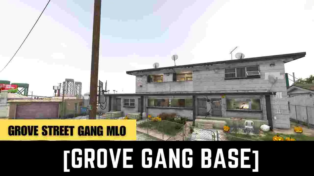 Grove Street Gang MLO [Grove Gang Base]