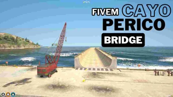 Explore Cayo Bridge in FiveM with unique locations like Cayo Perico, Jim Bridge, and more. Enhance your experience with custom loading screens.