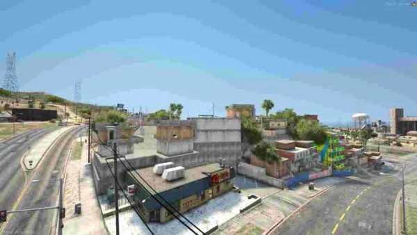 Immerse yourself in the vibrant and dynamic world of Fivem Favela MLO V2, a groundbreaking modification for FiveM. Discover its features