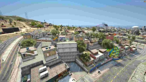Immerse yourself in the vibrant and dynamic world of Fivem Favela MLO V2, a groundbreaking modification for FiveM. Discover its features