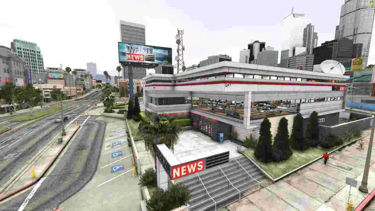 Fivem Weazel News MLO V2