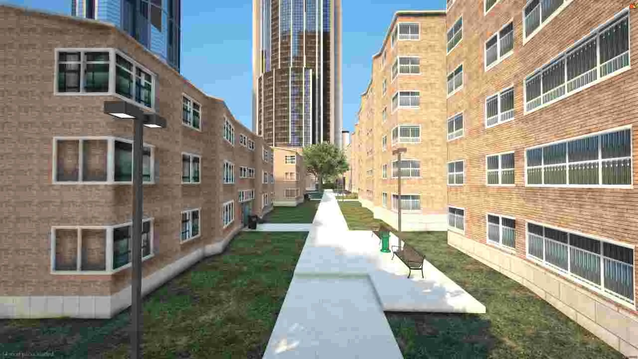 Dive into the immersive world of Fivem with the Hood with Office and Ground Mod. Explore the dynamic landscape of urban life,