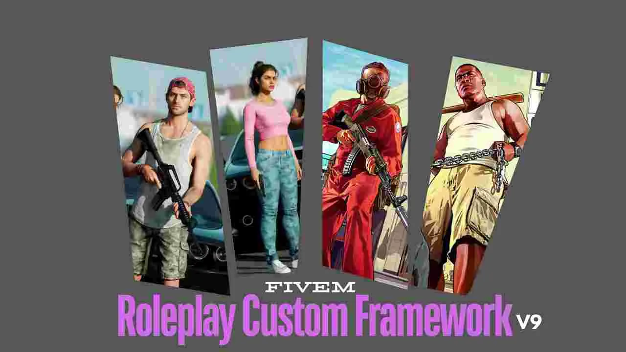 Fivem Roleplay Custom Framework V9