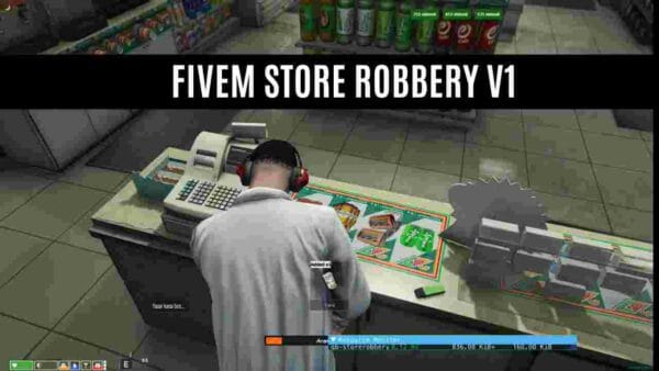 Fivem Store Robbery V1 adds a thrilling new dimension to the criminal underworld of GTA V, offering players dynamic heist scenarios and lucrative