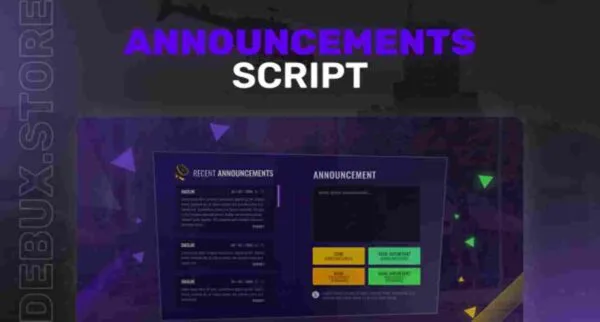 Fivem Announce Script