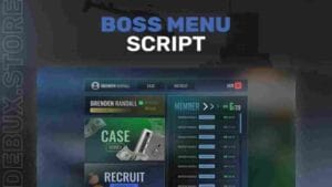 Fivem Boss Menu & Gang Menu