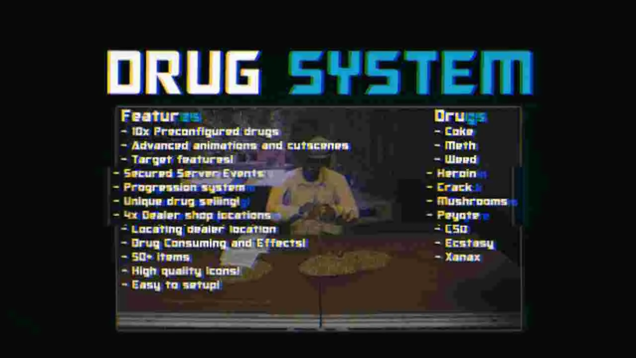 Fivem Drug System