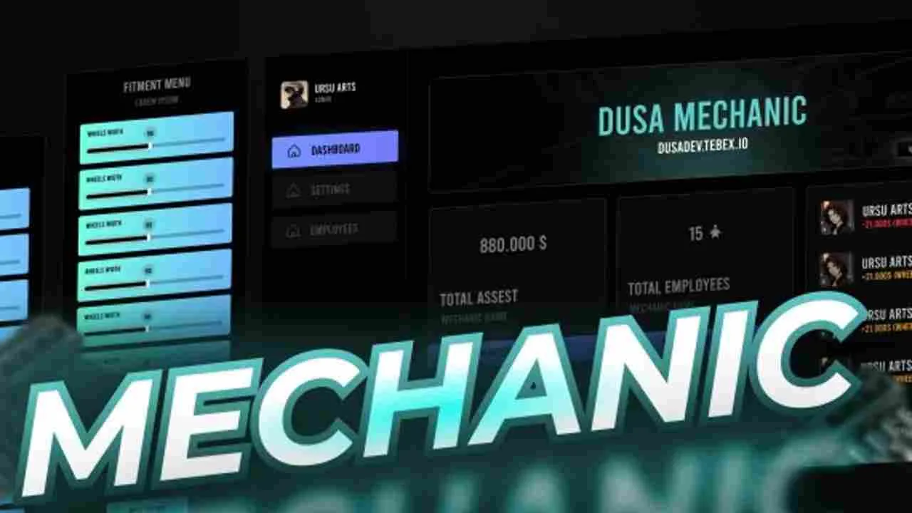 Fivem Mechanic + Tunerchip + Craft Script