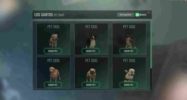 Fivem Pet Shop & Pet Script - Image 5