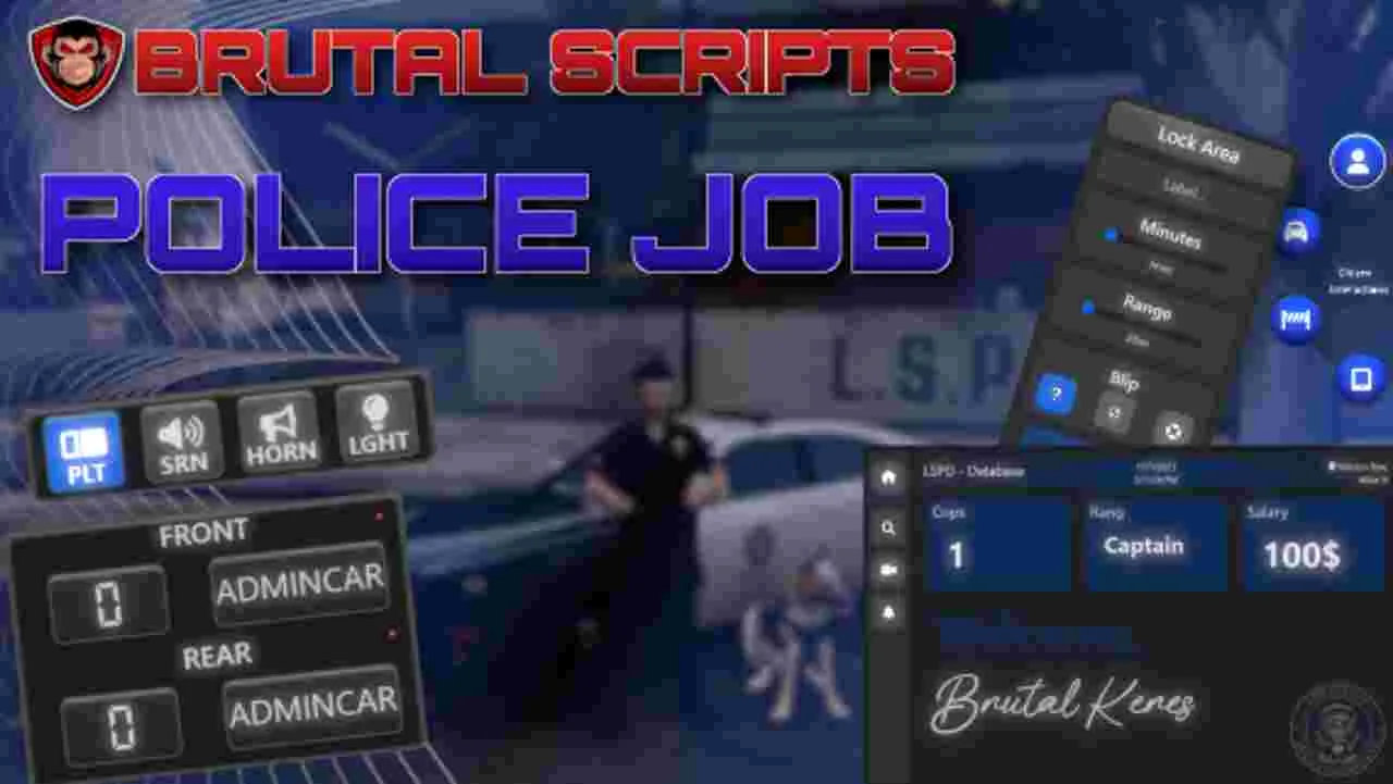 The Fivem Police Job mod offers players a thrilling and immersive gameplay experience that allows them to assume the role of law enforcement officers