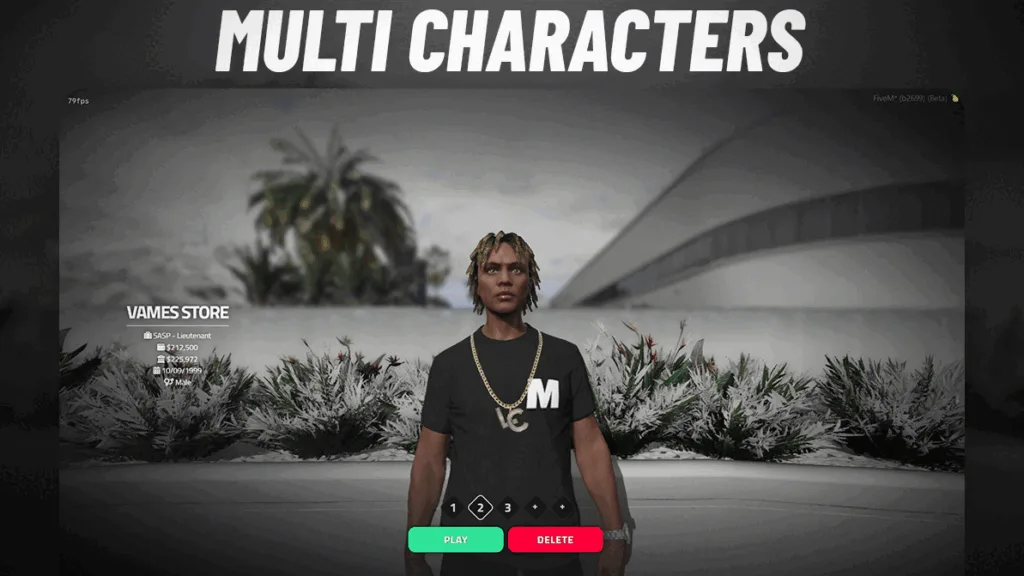 Fivem VMS MultiCharacters + Identity