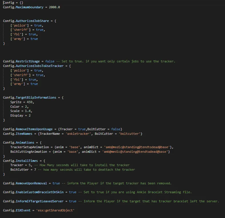 The FiveM Tracking Brace System is an excellent addition to any server aiming to improve its strategic depth and realism. Its advanced tracking technology,