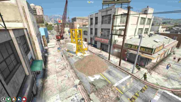Discover the best custom Construction MLOs for FiveM, with installation guides, customization tips, and key features for enhancing roleplay and realism