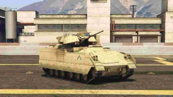 Discover the M2A2 Bradley in FiveM and elevate your military roleplay with this versatile and powerful infantry fighting vehicle.