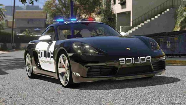 Discover the FiveM Porsche 718 Cayman S Hot Pursuit car with our detailed guide. Learn about features, installation, and in-game experience.