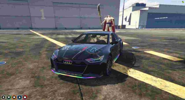 Discover how to customize your Fivem Audi RS7 with stunning RGB lights and the One Piece Whitebeard design for a unique ride!