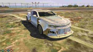 Transform your Fivem experience with the Chevrolet Camaro ZL1 Widebody Golden. Embrace fierce style and unmatched performance on every drive!