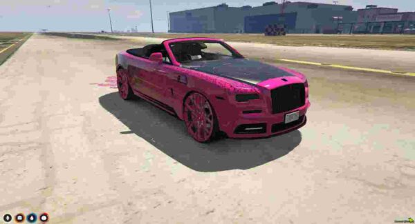 Enhance your FiveM gameplay with the Rolls Royce Dawn mod featuring animated lights. Experience luxury and style like never before in GTA V