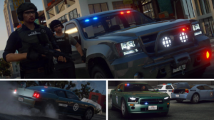 Upgrade your Fivem server with the U.S. Marshals Service Pack, featuring realistic vehicles and uniforms for immersive law enforcement gameplay.