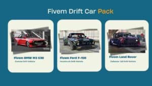 The Fivem Drift Car Pack is a must-have for any server that wants to bring the thrill of drifting to its players. Designed specifically for drift enthusiasts, this pack features a variety of high-performance cars that are perfect for skidding around corners and mastering the art of controlled slides. Whether you’re a seasoned drifter or a newbie looking to learn, this pack provides everything you need to get started.