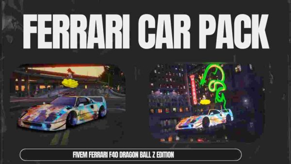 Explore the Fivem Ferrari Car Pack! Get behind the wheel of iconic Ferraris, from classics to supercars, and feel the rush of high-end performance.