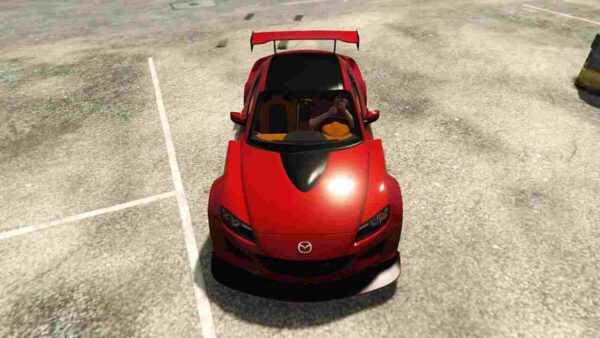 Drive the Fivem Mazda RX-8 2010, a legendary rotary engine car with sleek design and thrilling performance for all your virtual racing needs.