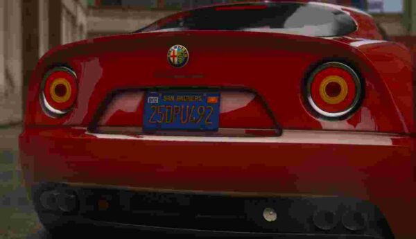 Fivem 2007 Alfa Romeo 8C Competizione - 画像 (6)