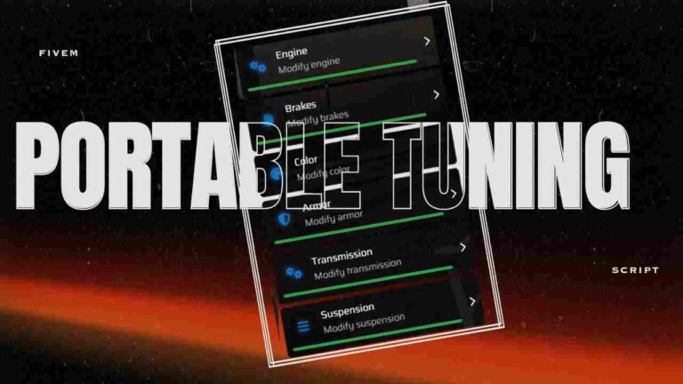Fivem Portable Tuning Script - FiveM Store