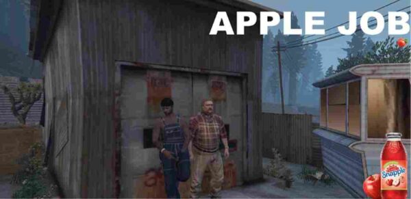 The FiveM Apple Job script adds a unique and immersive roleplay job to your server, where players can harvest apples, manage an orchard, or sell their produce in the in-game economy. This job introduces a fun, relaxed, and profitable way for players to engage with the game world. It’s ideal for servers with farming, agriculture, or general economy-based roleplay scenarios.