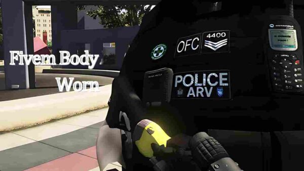 Add realism to your Fivem server with the Body Worn camera mod. Enhance roleplay with immersive footage capturing player actions in real time.