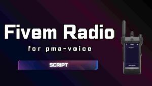 Upgrade your server with Fivem Radio for pma-voice. Enjoy seamless radio integration for better communication and immersive roleplay