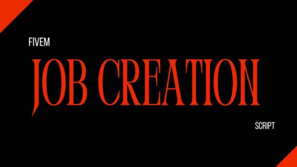 The FiveM Job Creation Script is an essential tool for server administrators looking to build a dynamic and immersive roleplaying experience in GTA V. This script allows server owners to create custom jobs for players, giving them specific roles, responsibilities, and tasks to complete within the game. Whether you're running a police department, a mechanic shop, or a delivery service, the job creation script enables you to design and implement unique roles that add depth and structure to your server.