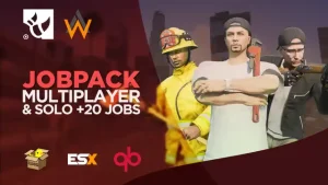 FiveM advanced profession system with multiple jobs